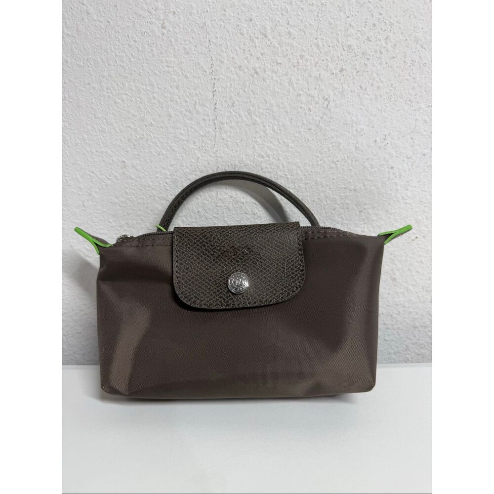 Longchamp Mini Crossbody Bag Top Handle La Terre /Taupe Earth